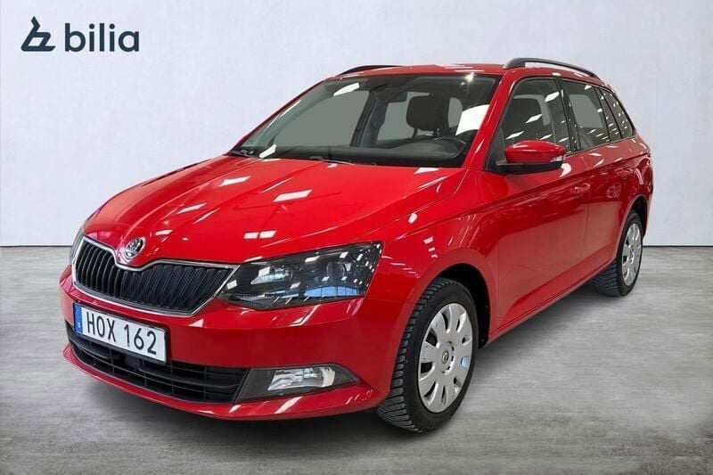 Röd Begagnad 2015 Skoda Fabia Elegance Kombi | 84 900 kr (Marknadspris) - Bild 1/3