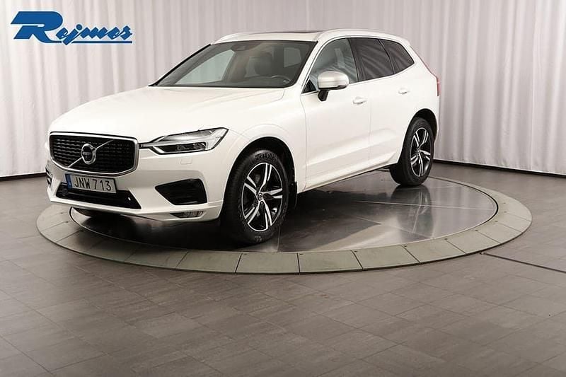 Vit (crystal vit metallic) Begagnad 2018 Volvo XC60 R-Design SUV | 339 800 kr (Lite dyr) - Bild 1/4