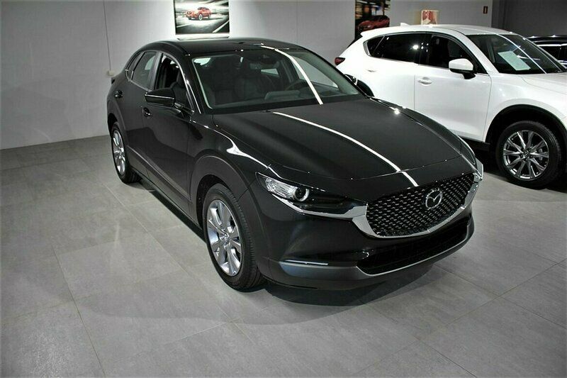 Jet black Begagnad 2021 Mazda CX-30 Sky SUV | 249 900 kr (Lite dyr) - Bild 1/4