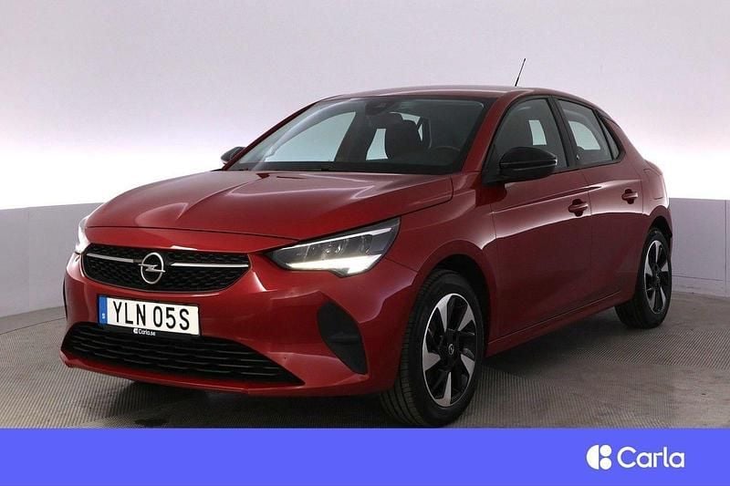 Röd Begagnad 2022 Opel Corsa-e Design & Tech Halvkombi | 188 900 kr (Bra pris) - Bild 1/3