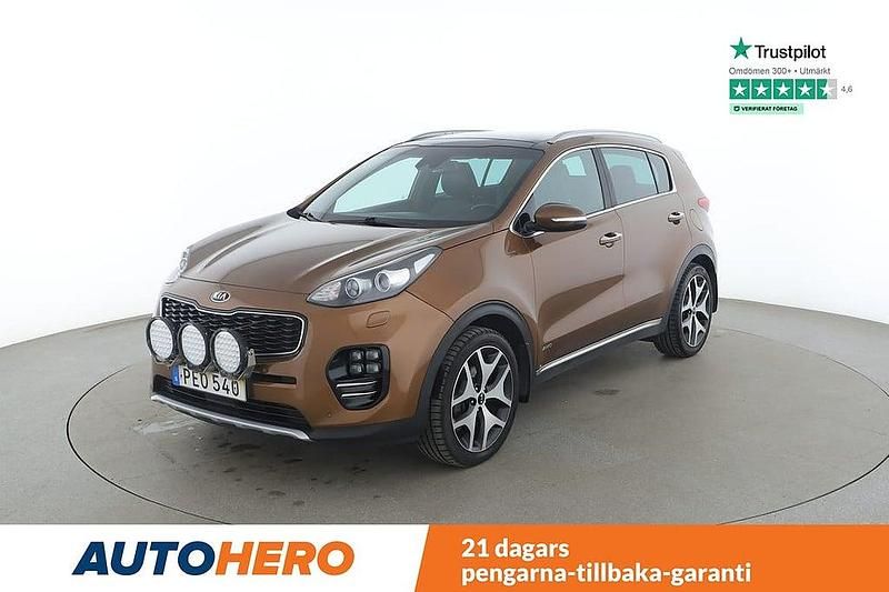 Brun Begagnad 2017 Kia Sportage GT-Line SUV | 175 000 kr (Marknadspris) - Bild 1/4