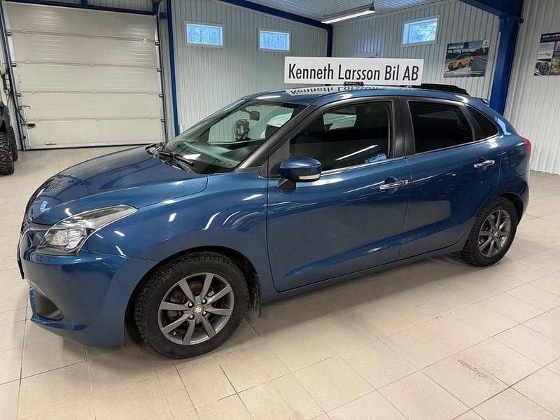 Begagnad Suzuki Baleno 112 HK (82 kW) 2016 Blå Halvkombi