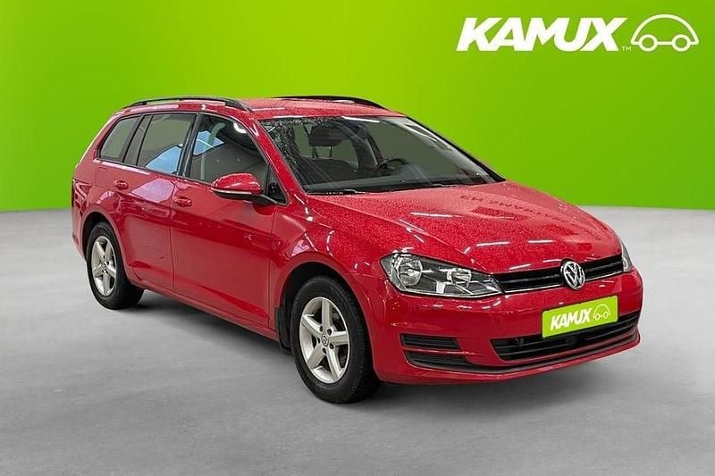 Begagnad VW Golf VII 105 HK (77 kW) 2015 Röd Kombi