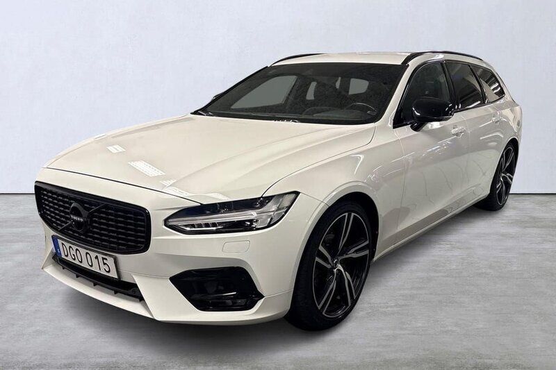 Vit Begagnad 2018 Volvo V90 R-Design Kombi | 325 000 kr (Lite dyr) - Bild 1/4