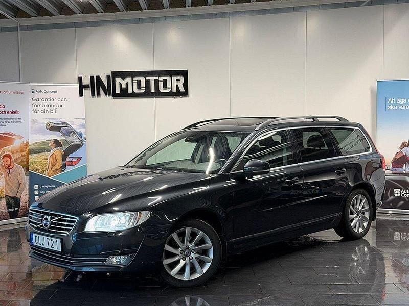 Grå Begagnad 2014 Volvo V70 Kombi | 159 900 kr (Dyr) - Bild 1/4