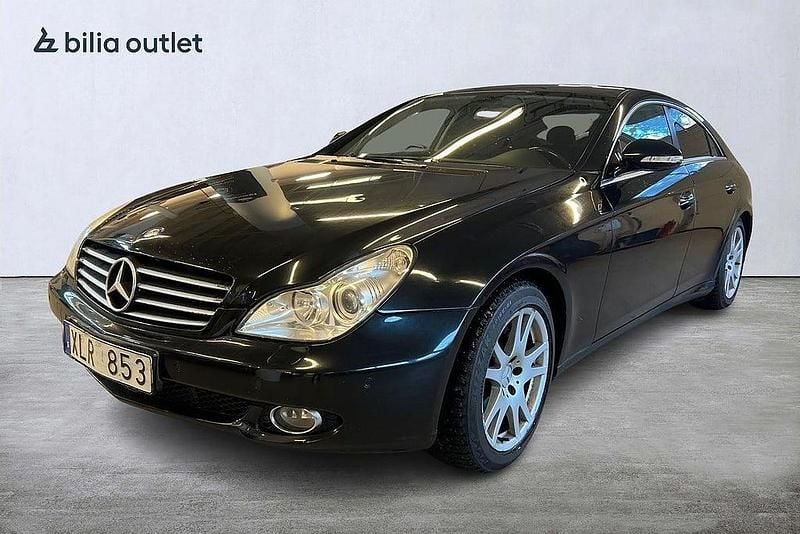 Svart Begagnad 2005 Mercedes CLS350 Sedan | 65 000 kr - Bild 1/4