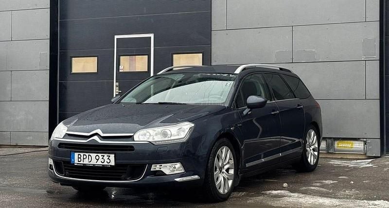 Begagnad Citroën C5 204 HK (150 kW) 2014 Blå Kombi