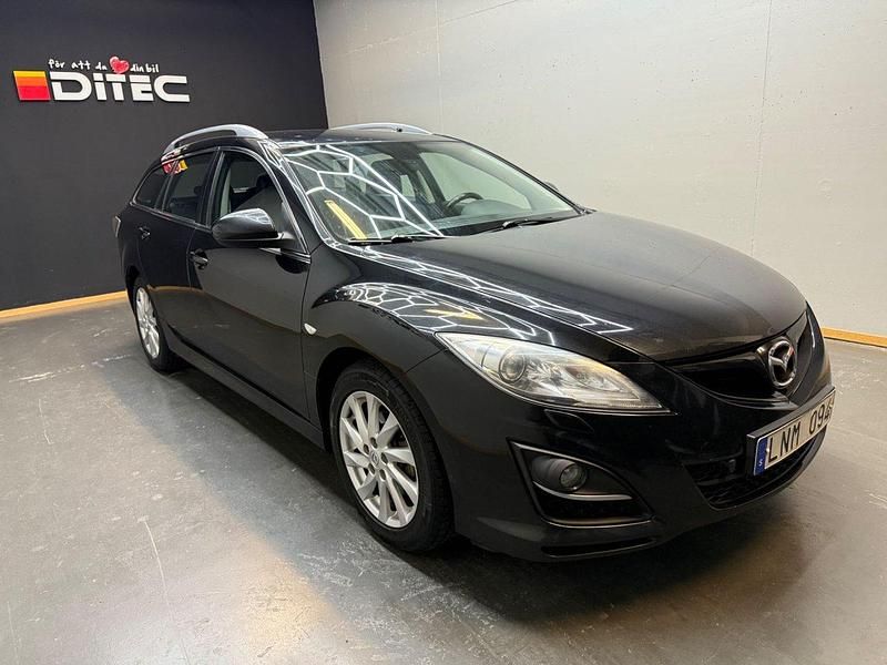 Svart Begagnad 2010 Mazda 6 Kombi | 29 900 kr (Marknadspris) - Bild 1/4