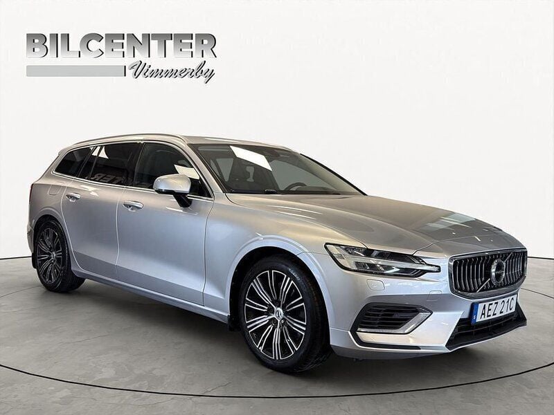 Silver Begagnad 2021 Volvo V60 Inscription Kombi | 254 500 kr (Superpris) - Bild 1/4