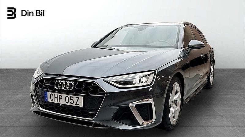 Grå Begagnad 2023 Audi A4 S-Line Kombi | 369 000 kr (Marknadspris) - Bild 1/4