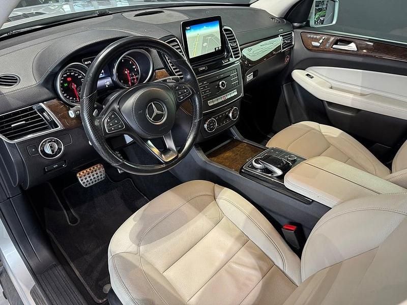 Begagnad Mercedes GLS350 AMG 259 HK (190 kW) 2016 Silver (iridiumsilver metallic) SUV