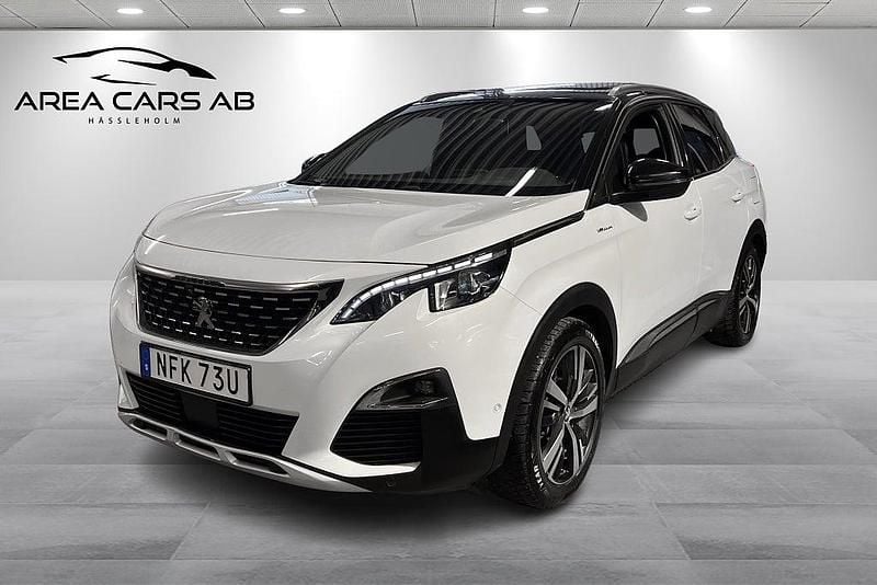 Vit Begagnad 2020 Peugeot 3008 GT SUV | 179 500 kr (Bra pris) - Bild 1/4