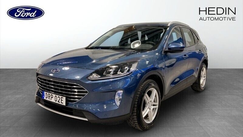 Blå (blue) Begagnad 2021 Ford Kuga Titanium SUV | 299 900 kr (Dyr) - Bild 1/4