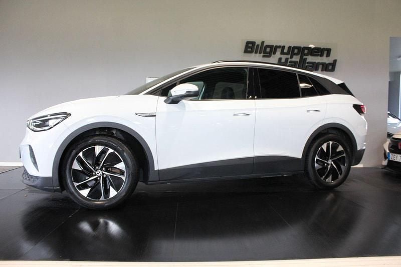 Vit Begagnad 2021 VW ID.4 Pro Performance SUV | 234 900 kr (Marknadspris) - Bild 1/3