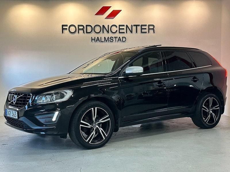 Svart Begagnad 2017 Volvo XC60 R-Design SUV | 219 000 kr (Marknadspris) - Bild 1/4