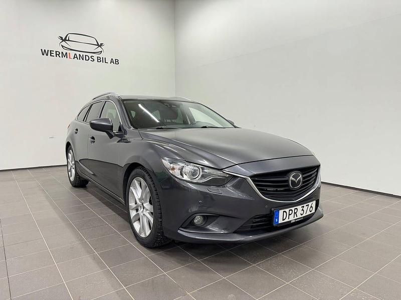 Grå Begagnad 2013 Mazda 6 Kombi | 89 900 kr (Lite dyr) - Bild 1/4