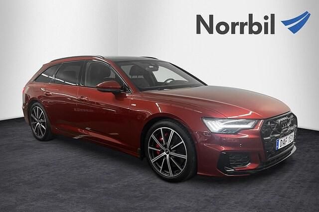 Grenadinröd metallic Begagnad 2023 Audi A6 S-Line Kombi | 529 000 kr (Marknadspris) - Bild 1/4