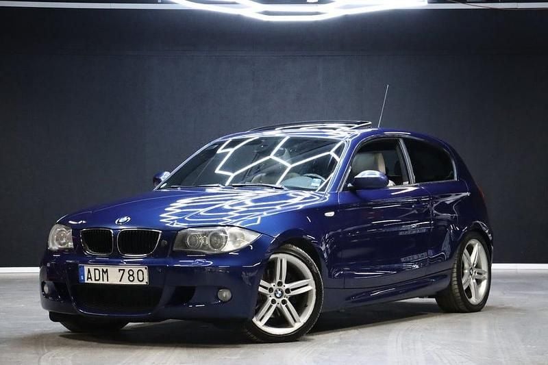 Begagnad BMW 120 Advantage 177 HK (130 kW) 2008 Blå Halvkombi