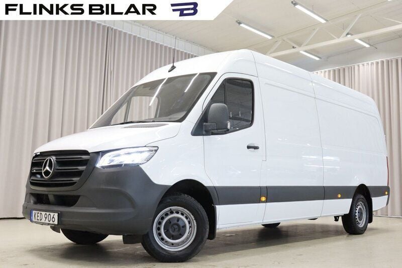 Vit Begagnad 2022 Mercedes Sprinter Van | 399 900 kr (Lite dyr) - Bild 1/4