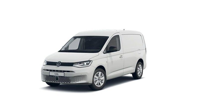 Vit (candyvit) Ny 2025 VW Caddy Maxi Minibuss | 474 750 kr (Marknadspris) - Bild 1/3