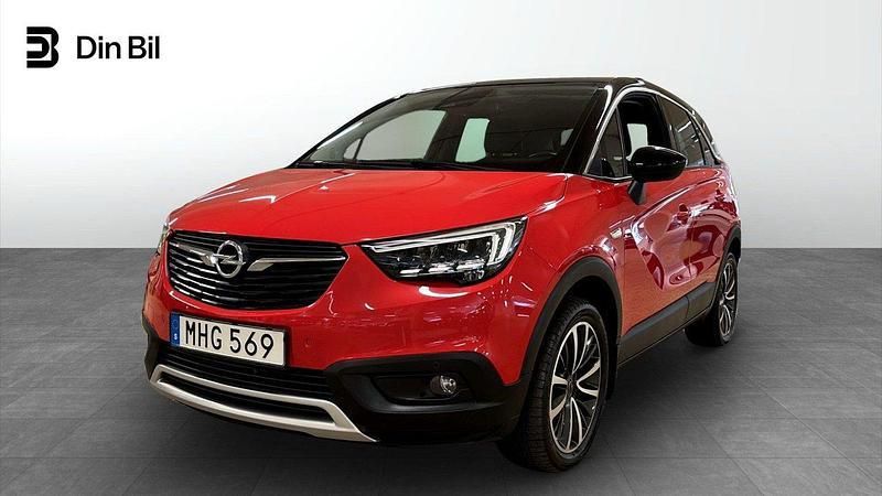 Röd Begagnad 2018 Opel Crossland X Dynamic SUV | 99 800 kr - Bild 1/4