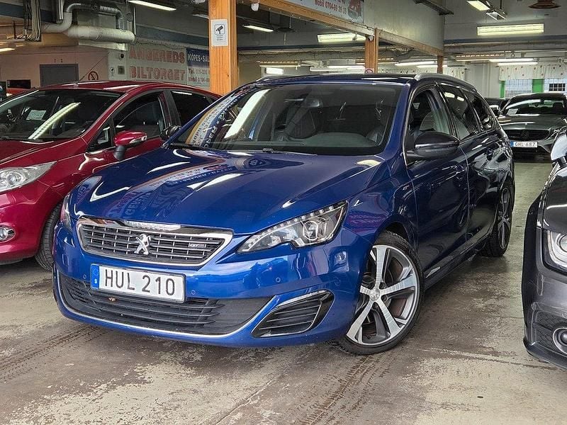 Blå Begagnad 2015 Peugeot 308 GT Kombi | 99 999 kr (Bra pris) - Bild 1/4