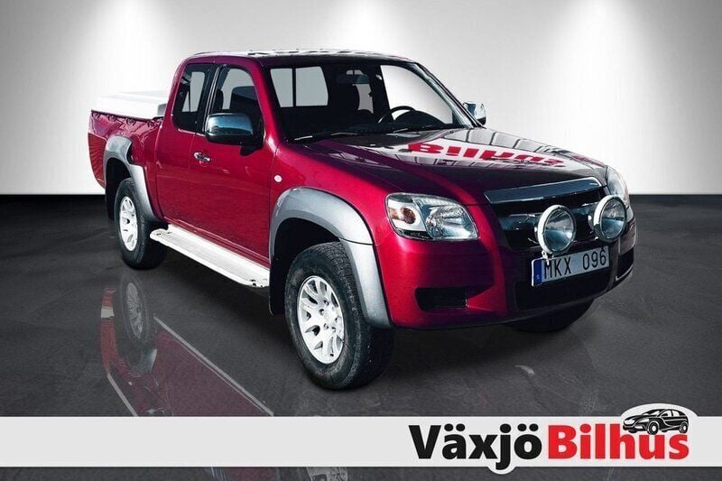 Röd Begagnad 2008 Mazda BT-50 Pickup | 89 900 kr - Bild 1/4
