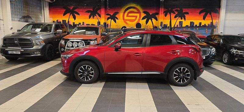 Röd Begagnad 2015 Mazda CX-3 SUV | 74 000 kr - Bild 1/4