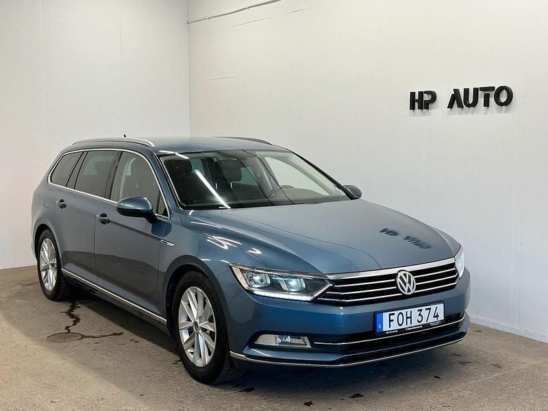 Blå Begagnad 2015 VW Passat GT Kombi | 124 500 kr (Bra pris) - Bild 1/4