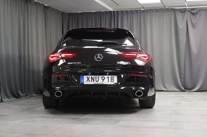 Begagnad Mercedes CLA35 AMG Shooting Brake AMG Line Premium Plus 306 HK (225 kW) 2019 Svart Kombi