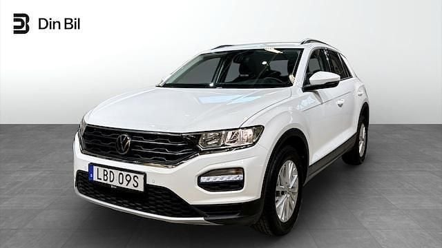 Vit Begagnad 2021 VW T-Roc Style SUV | 199 900 kr (Superpris) - Bild 1/4