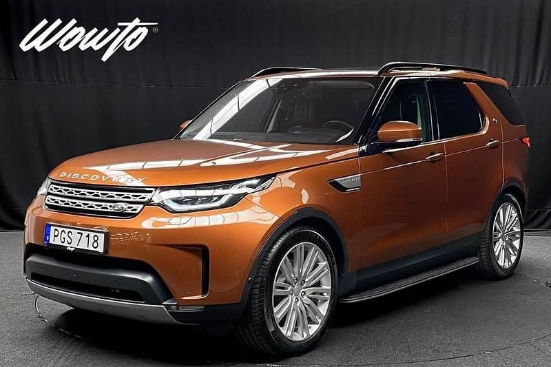 Orange Begagnad 2017 Land Rover Discovery 5 HSE Luxury SUV | 369 800 kr - Bild 1/3