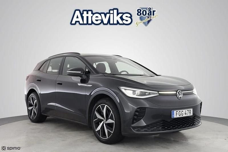 Grå Begagnad 2021 VW ID.4 GTX SUV | 364 900 kr (Bra pris) - Bild 1/3