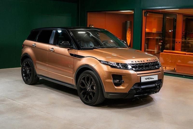 Orange Begagnad 2014 Land Rover Range Rover evoque SUV | 139 900 kr (Bra pris) - Bild 1/4