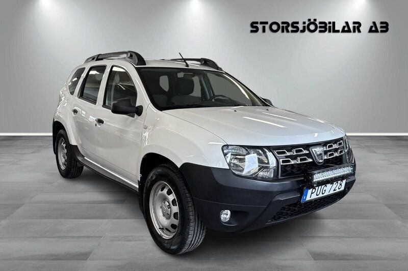 Vit Begagnad 2014 Dacia Duster SUV | 54 000 kr (Marknadspris) - Bild 1/4