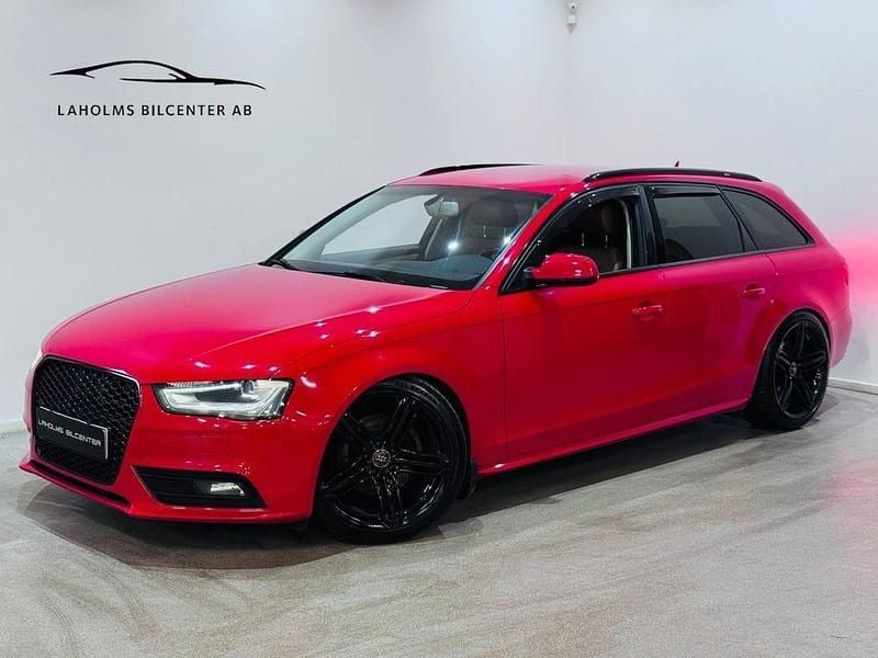 Röd Begagnad 2014 Audi A4 Kombi | 69 900 kr (Marknadspris) - Bild 1/4