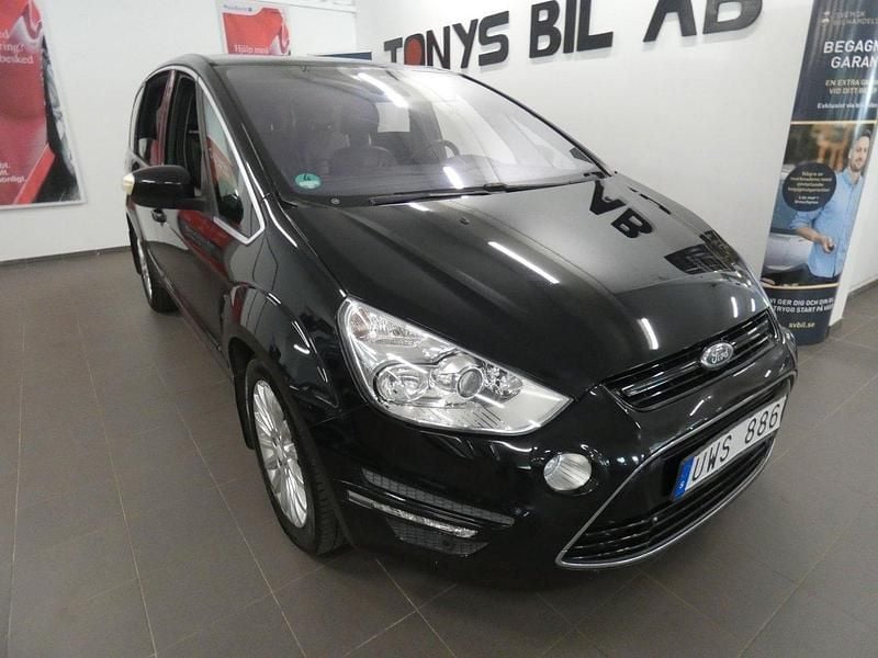 Svart Begagnad 2011 Ford S-MAX Business Edition Minibuss | 49 900 kr (Marknadspris) - Bild 1/4