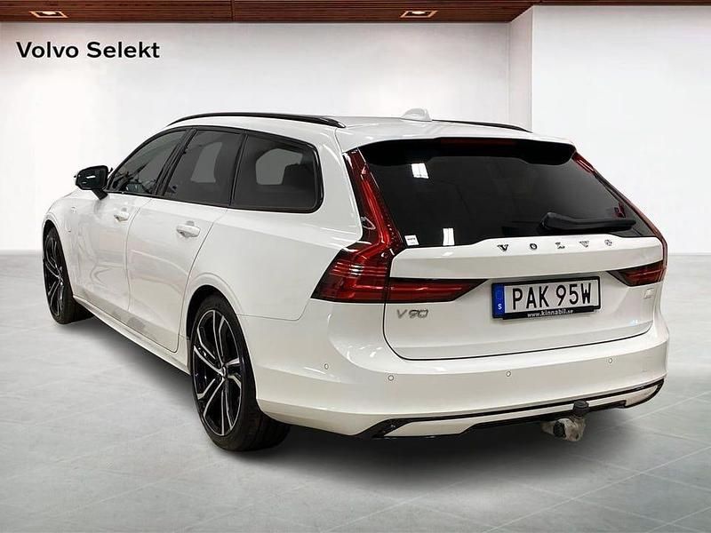Begagnad Volvo V90 R-Design Pro 397 HK (291 kW) 2022 Vit Kombi