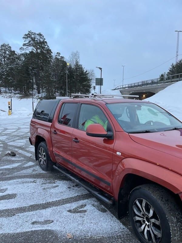 Begagnad VW Amarok 180 HK (132 kW) 2014 Tornado röd Pickup