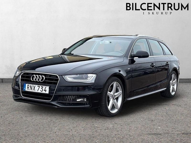 Svart Begagnad 2015 Audi A4 S-Line Kombi | 109 900 kr (Bra pris) - Bild 1/4