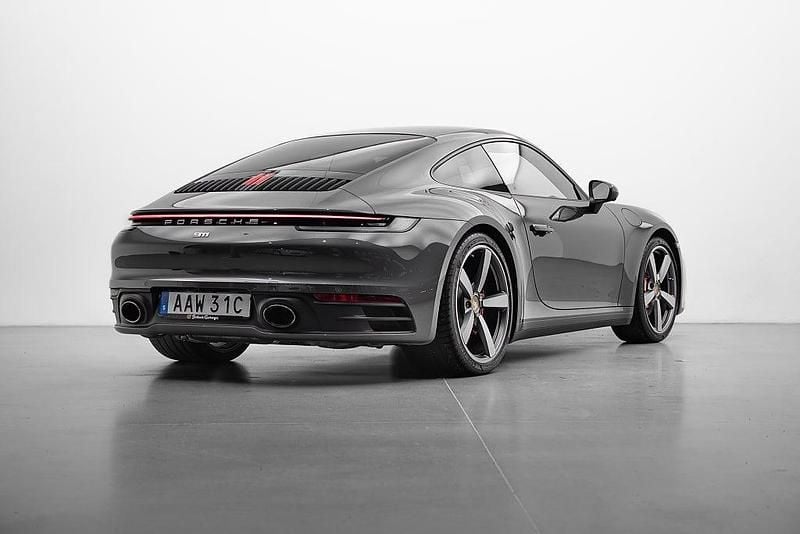 Begagnad Porsche 911 Carrera S 450 HK (330 kW) 2019 Agate grey metallic Sportkupé