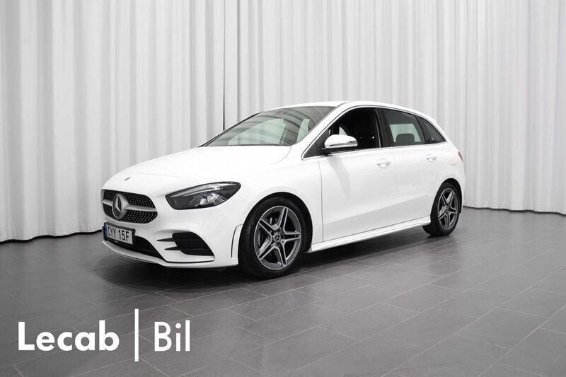 Vit Begagnad 2022 Mercedes B180 Minibuss | 249 500 kr - Bild 1/4