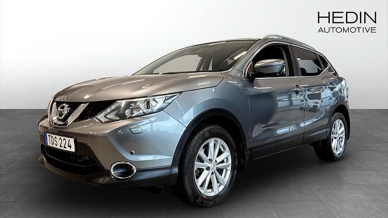 Grå (grey) Begagnad 2016 Nissan Qashqai SUV | 110 000 kr (Bra pris) - Bild 1/4