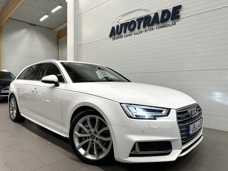Vit Begagnad 2019 Audi A4 Proline Kombi | 199 900 kr (Marknadspris) - Bild 1/4