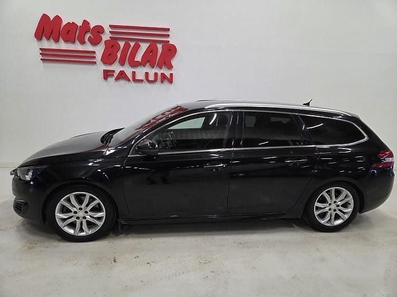 Svart Begagnad 2015 Peugeot 308 GT Kombi | 79 900 kr (Marknadspris) - Bild 1/4