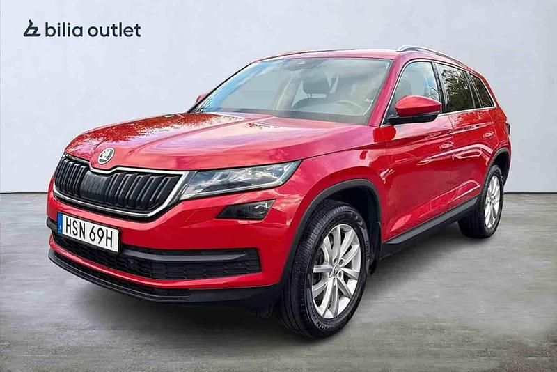 Röd Begagnad 2021 Skoda Kodiaq SUV | 299 901 kr (Lite dyr) - Bild 1/1