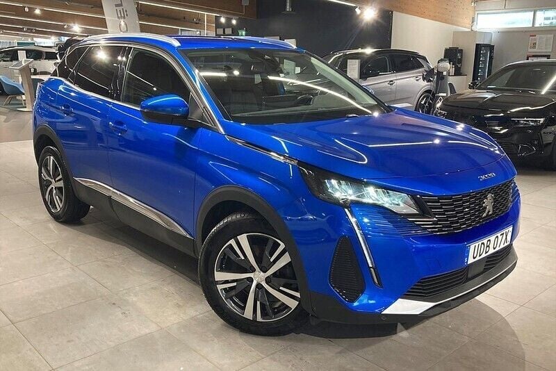 Blå Begagnad 2020 Peugeot 3008 Allure Sedan | 229 900 kr (Bra pris) - Bild 1/4