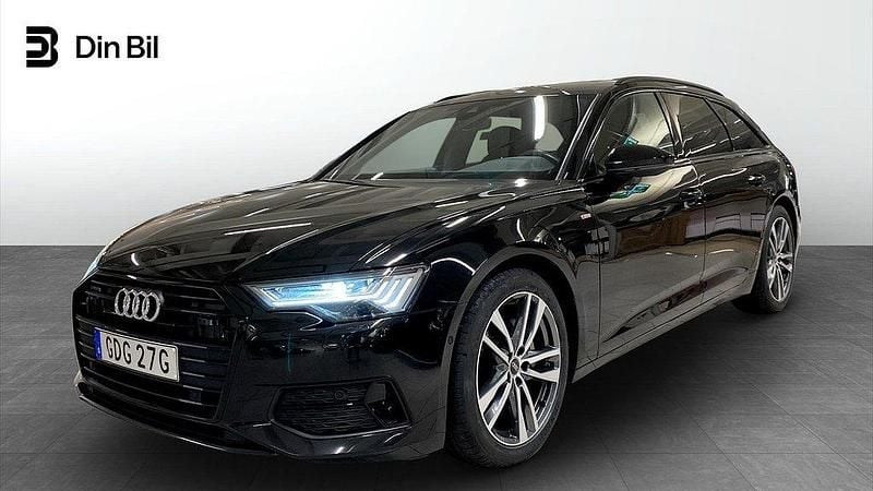 Svart Begagnad 2021 Audi A6 S-Line Kombi | 369 000 kr (Marknadspris) - Bild 1/4