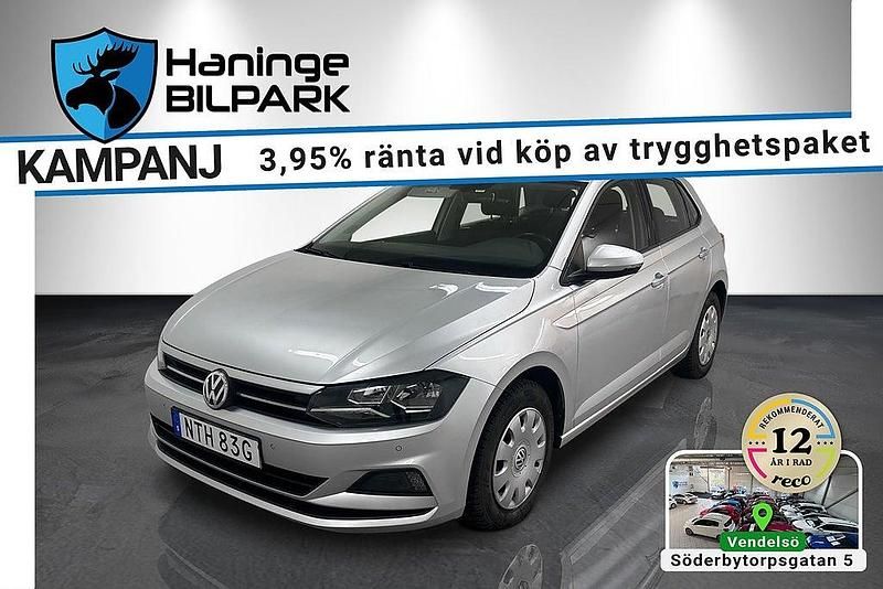 Silver Begagnad 2020 VW Polo Halvkombi | 139 900 kr (Marknadspris) - Bild 1/2