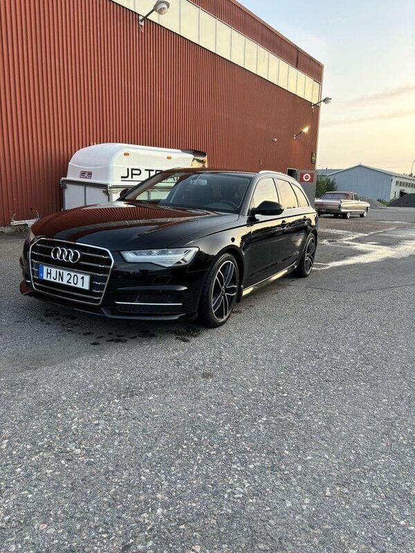 Svart Begagnad 2017 Audi A6 S-Line Kombi | 185 000 kr (Bra pris) - Bild 1/4